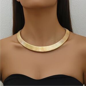 Gilded Aurelia Couture Collar Necklace